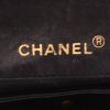 Chanel  Vintage handbag  in black and white quilted leather - Detail D2 thumbnail