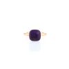 Pomellato Nudo Classic ring in pink gold, white gold and amethyst - 360 thumbnail