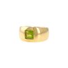 Chaumet  ring in yellow gold and peridot - 00pp thumbnail