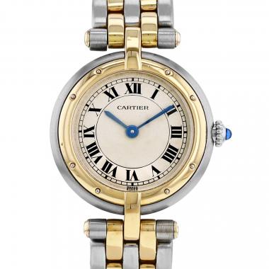 Montre Cartier Panthère Vendôme en or et acier Ref: Cartier - 166920  Vers 1990