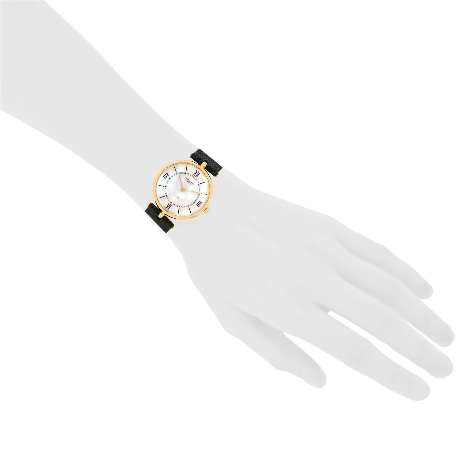 Orologio Van Cleef & Arpels La Collection in oro Ref: Van Cleef & Arpels - 18101  Circa 1990 - Detail D1