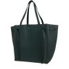 Celine  Cabas shopping bag  in green grained leather - 00pp thumbnail