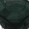 Celine  Cabas shopping bag  in green grained leather - Detail D3 thumbnail