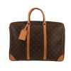 Bolsa de viaje Louis Vuitton  Sirius 45 en lona Monogram marrón y cuero natural - 360 thumbnail