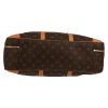 Bolsa de viaje Louis Vuitton  Sirius 45 en lona Monogram marrón y cuero natural - Detail D1 thumbnail