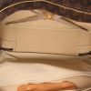 Borsa da viaggio Louis Vuitton  Sirius 45 in tela monogram marrone e pelle naturale - Detail D3 thumbnail