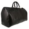 Bolsa de viaje Louis Vuitton  Keepall 50 en cuero Epi negro - Detail D3 thumbnail