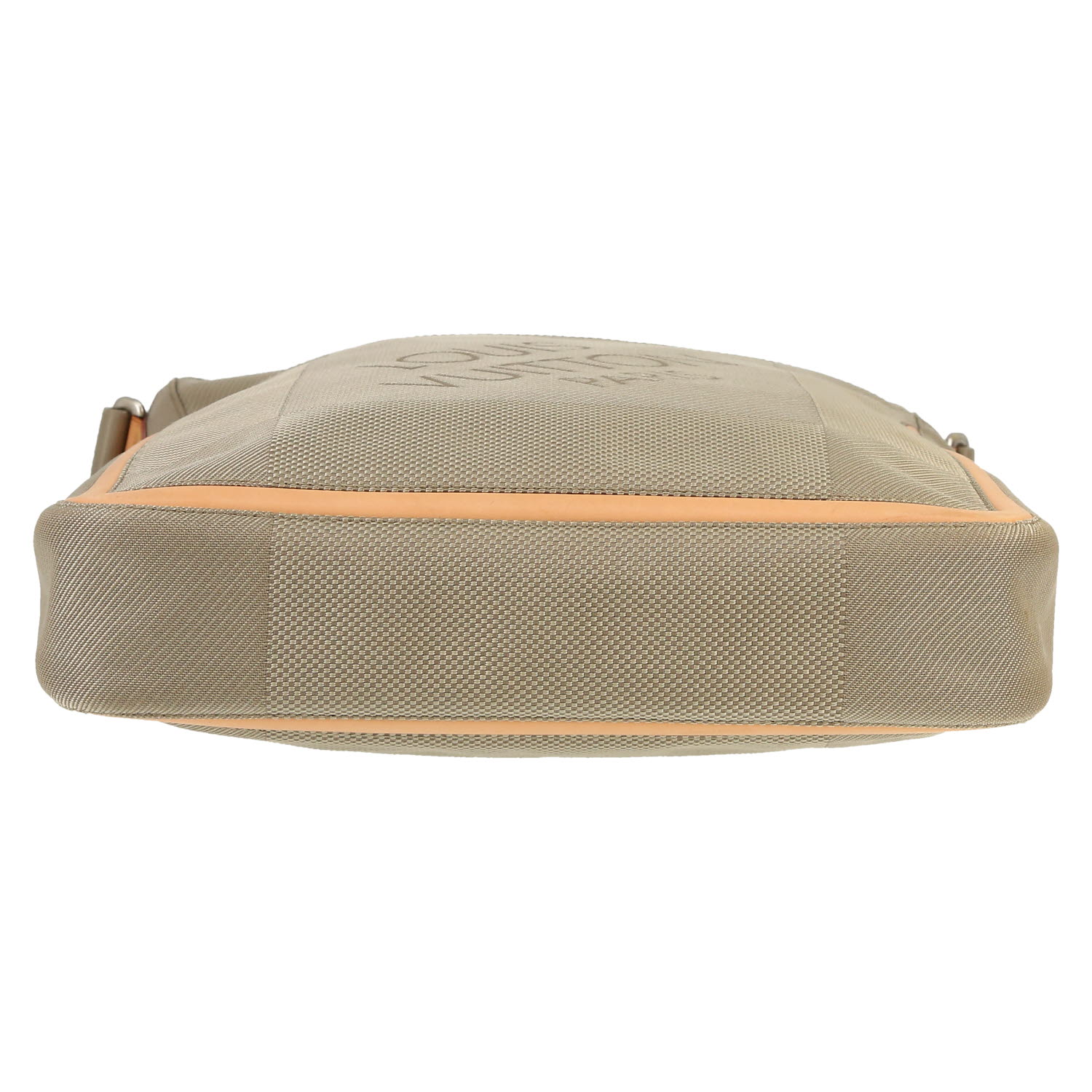 Bolso bandolera Louis Vuitton  Editions Limitées en lona gris y cuero natural - Detail D1