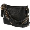 Chanel  Gabrielle  small model  handbag  in black quilted leather - 00pp thumbnail
