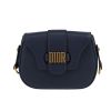 Dior  D-Fence shoulder bag  in navy blue smooth leather - 360 thumbnail
