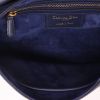 Bolso bandolera Dior  D-Fence en cuero liso azul marino - Detail D3 thumbnail