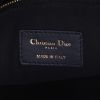 Shopping bag Dior  Book Tote modello medio  in tessuto a monogramma Oblique blu e beige e pelle blu marino - Detail D2 thumbnail