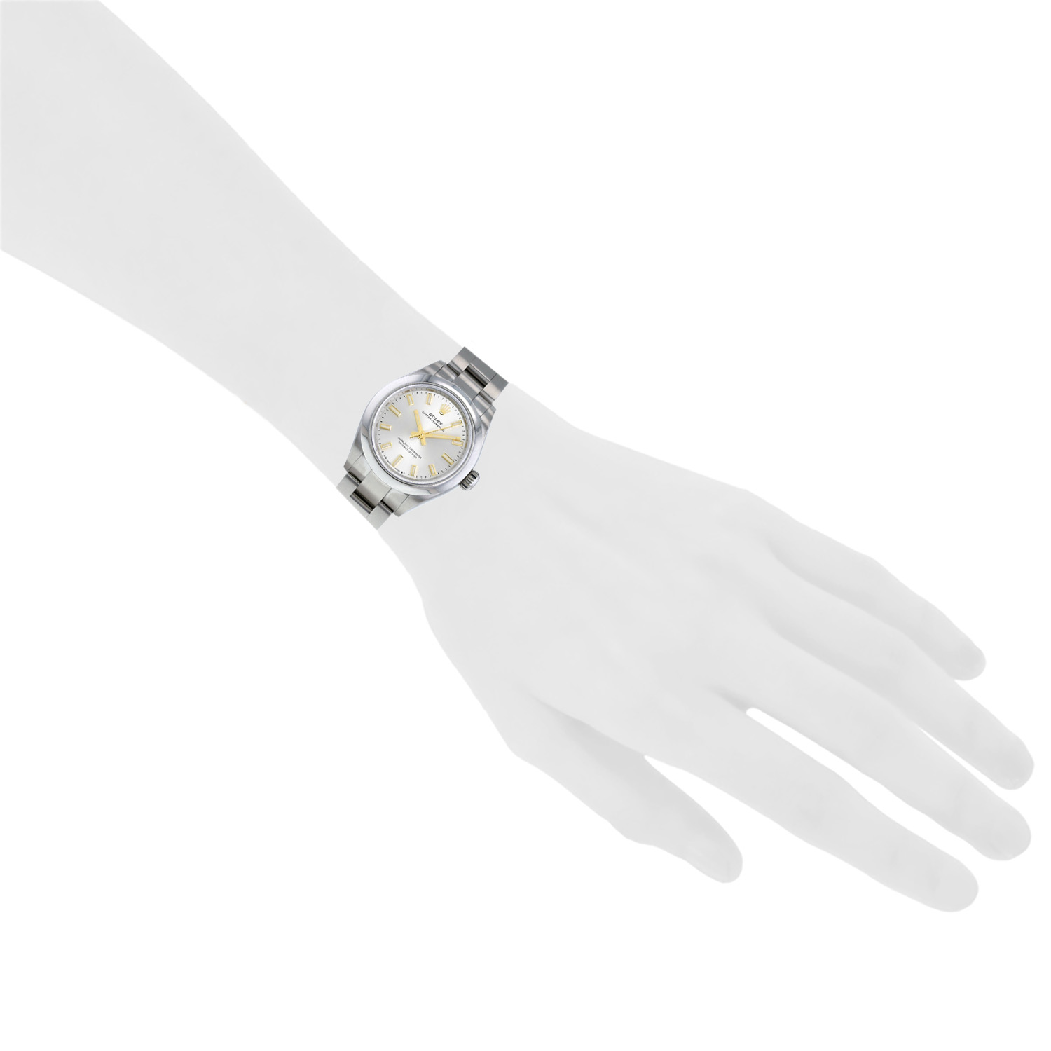 Reloj Rolex Oyster Perpetual de acero Ref: Rolex - 276200  Circa 2023 - Detail D1