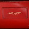 Bolso de mano Saint Laurent  Baby Duffle en cuero rojo - Detail D2 thumbnail