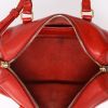 Saint Laurent  Baby Duffle handbag  in red leather - Detail D3 thumbnail