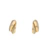 Cartier Panthère Griffe earrings in yellow gold and diamonds - 00pp thumbnail