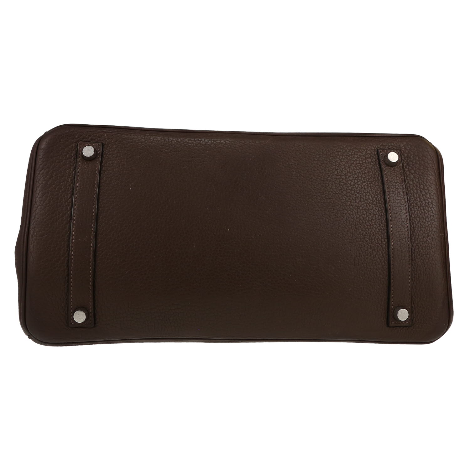 Hermès  Birkin 35 cm handbag  in brown togo leather - Detail D1
