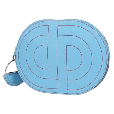 Bolsito de mano Hermès  In-The-Loop en cuero Mysore azul Celeste