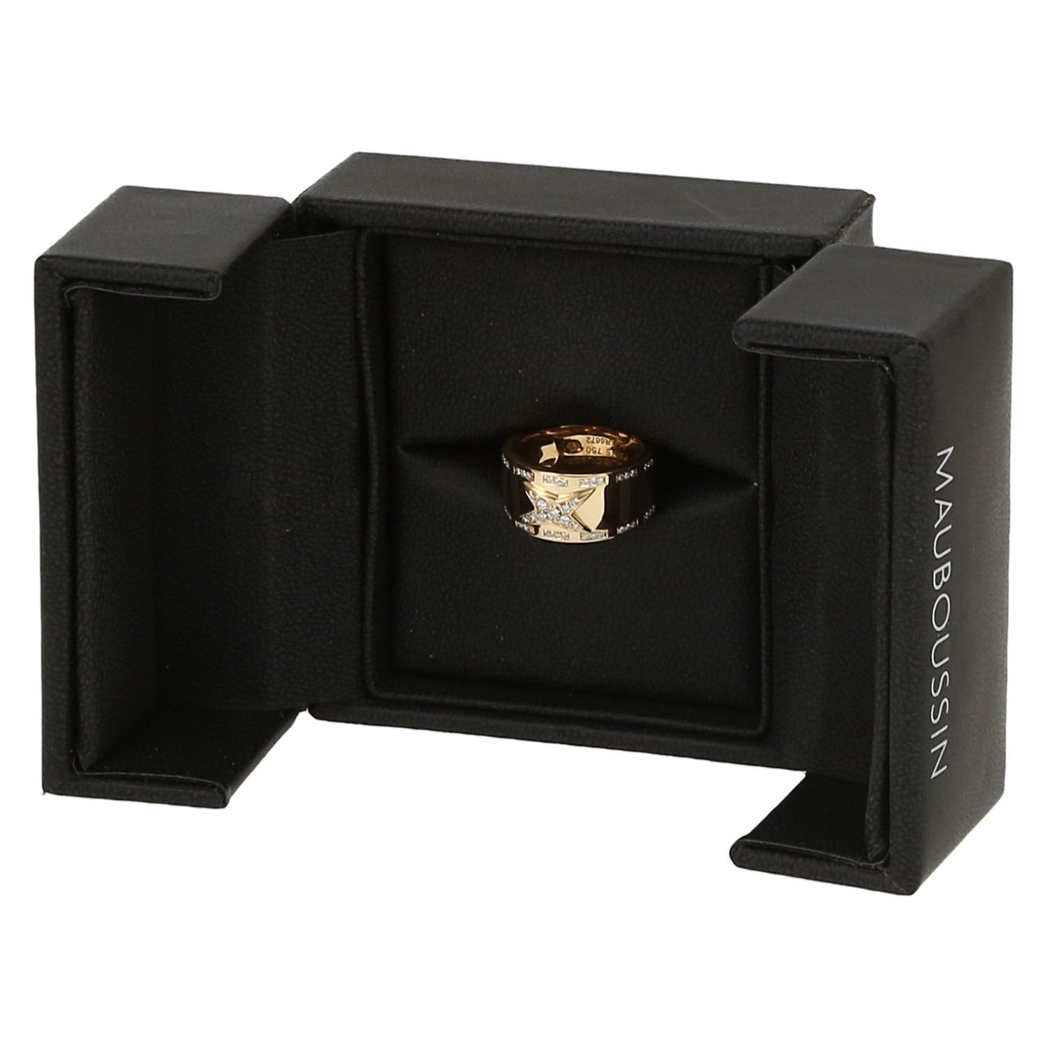 Anello Mauboussin Etoile Divine in oro giallo e diamanti - Detail D2