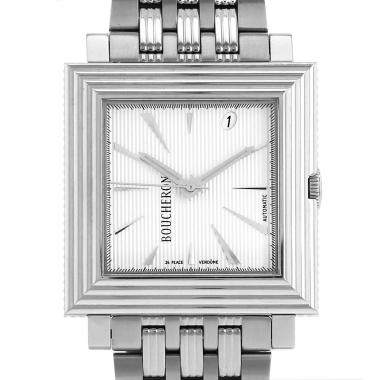 Reloj Boucheron Carrée de acero Circa 2010
