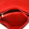 Borsa a tracolla Louis Vuitton  Pallas in tela monogram marrone e pelle rossa - Detail D3 thumbnail