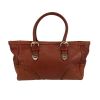 Gucci   handbag  in brown leather - 360 thumbnail