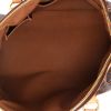 Bolso de mano Louis Vuitton  Tivoli en lona Monogram marrón y cuero natural - Detail D3 thumbnail