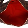 Bolso de mano Louis Vuitton  Thames en lona a cuadros ébano y cuero esmaltado marrón - Detail D3 thumbnail