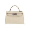 Hermès  Kelly 20 cm handbag  in Gris-Béton alligator - 360 thumbnail