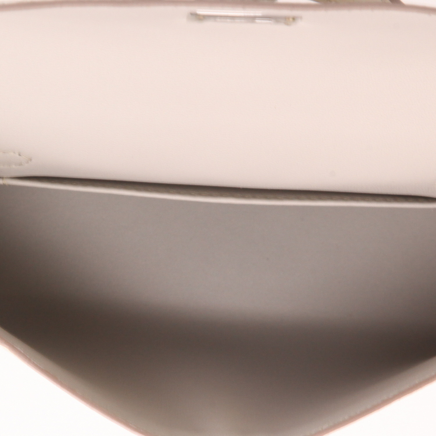 Borsa Hermès  Kelly 20 cm in alligatore Gris-Béton - Detail D3