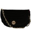 Chanel  Vintage shoulder bag  in black canvas - 00pp thumbnail