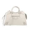 Balenciaga  Neo Classic handbag  in white grained leather - 360 thumbnail