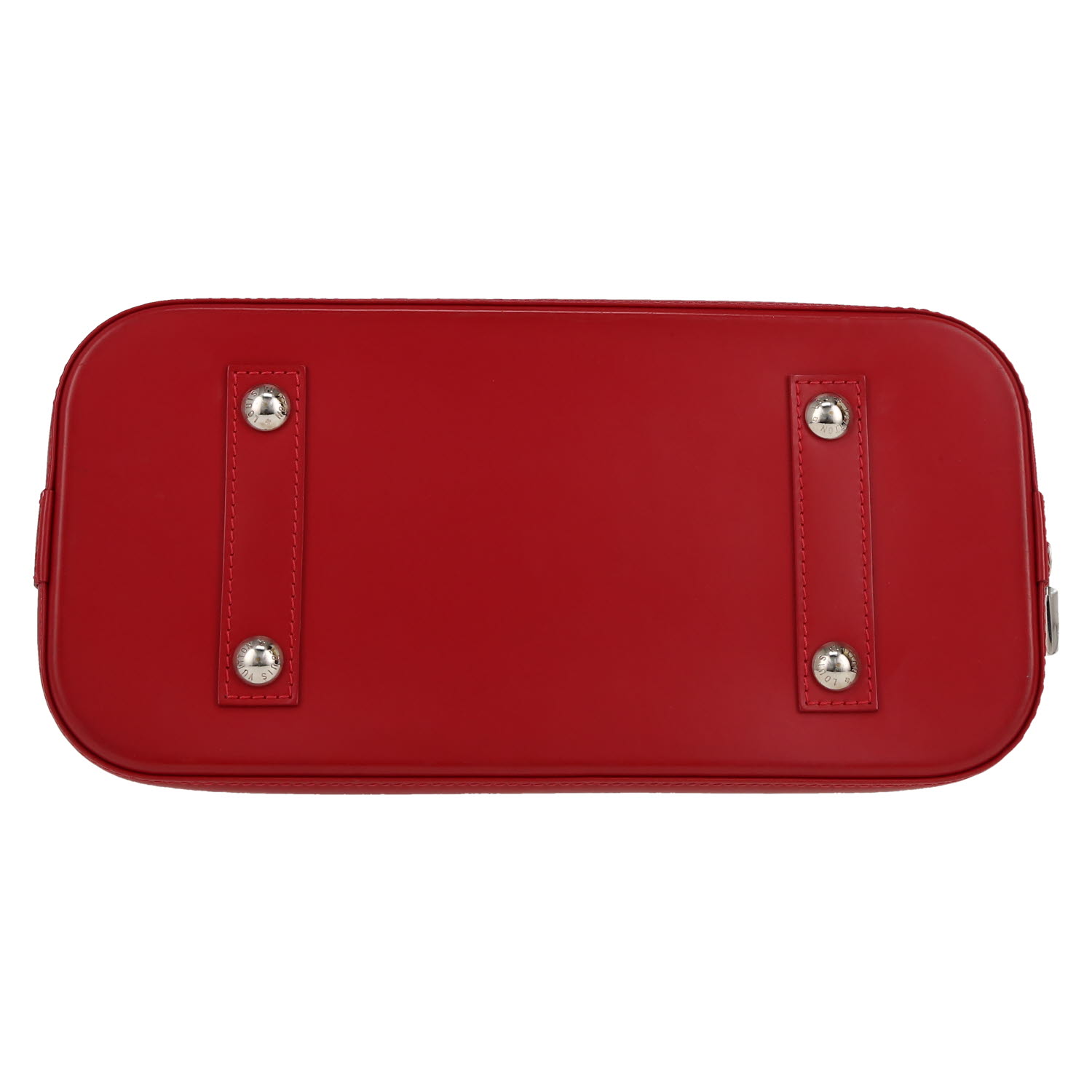 Bolso de mano Louis Vuitton  Alma en cuero Epi rojo - Detail D1
