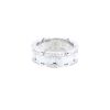 Flexible Chanel Ultra medium model ring in white gold, ceramic and diamonds - 00pp thumbnail