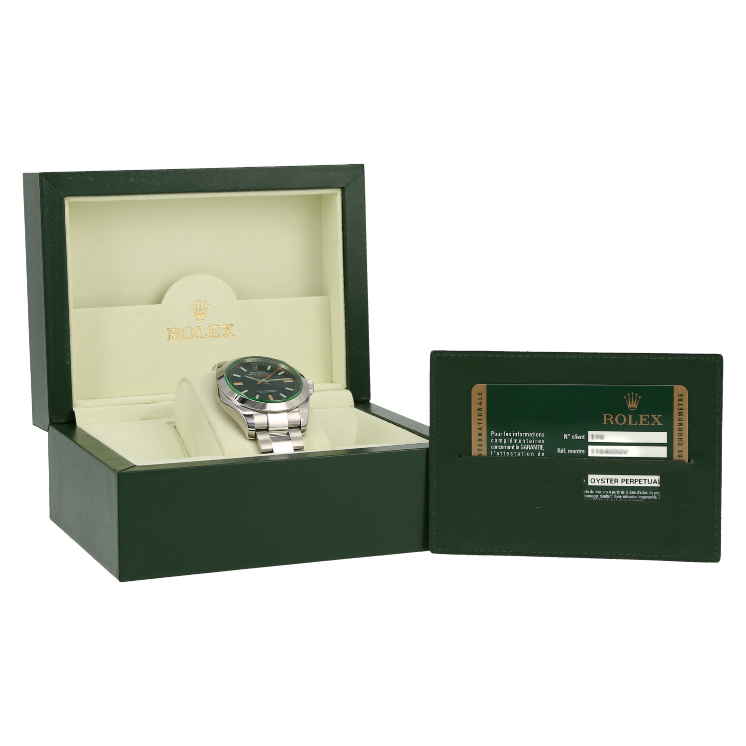 Reloj Rolex Milgauss de acero Ref: Rolex - 116400  Circa 2008