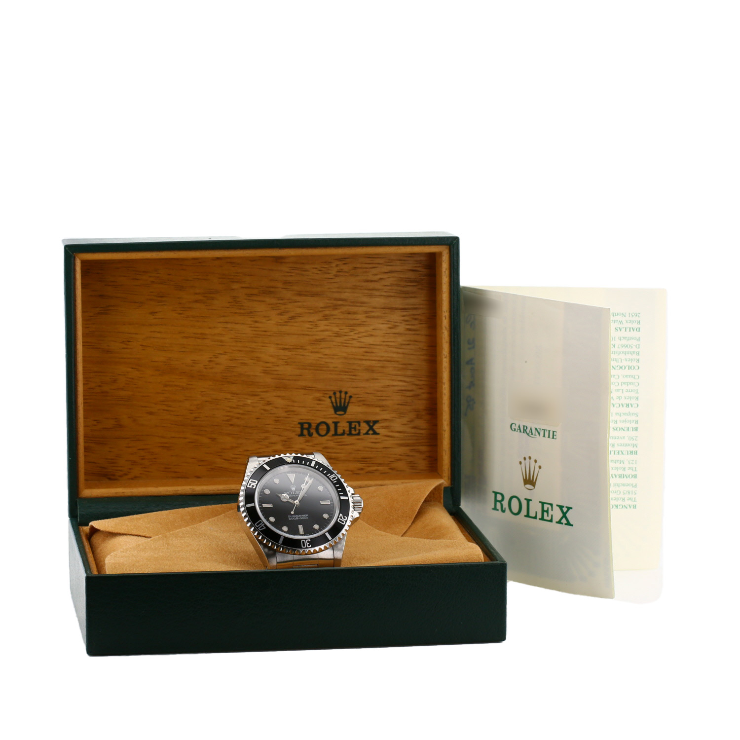 Reloj Rolex Submariner de acero Ref: Rolex - 14060  Circa 1995