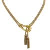 Vintage 1970's necklace in yellow gold - 00pp thumbnail