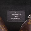 Borsa Louis Vuitton   in pelle Epi nera e tela monogram marrone - Detail D2 thumbnail