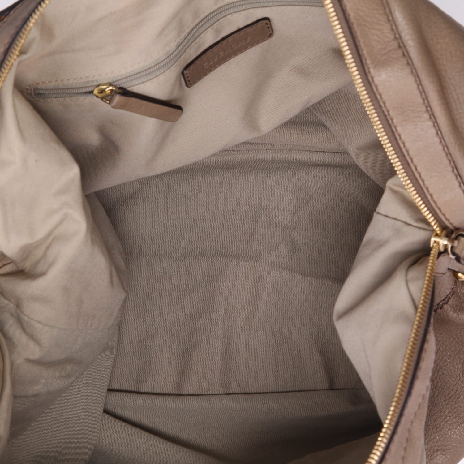 Givenchy  Nightingale handbag  in taupe leather - Detail D3