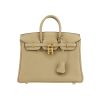 Hermès  Birkin 25 cm handbag  in Trench togo leather - 360 thumbnail