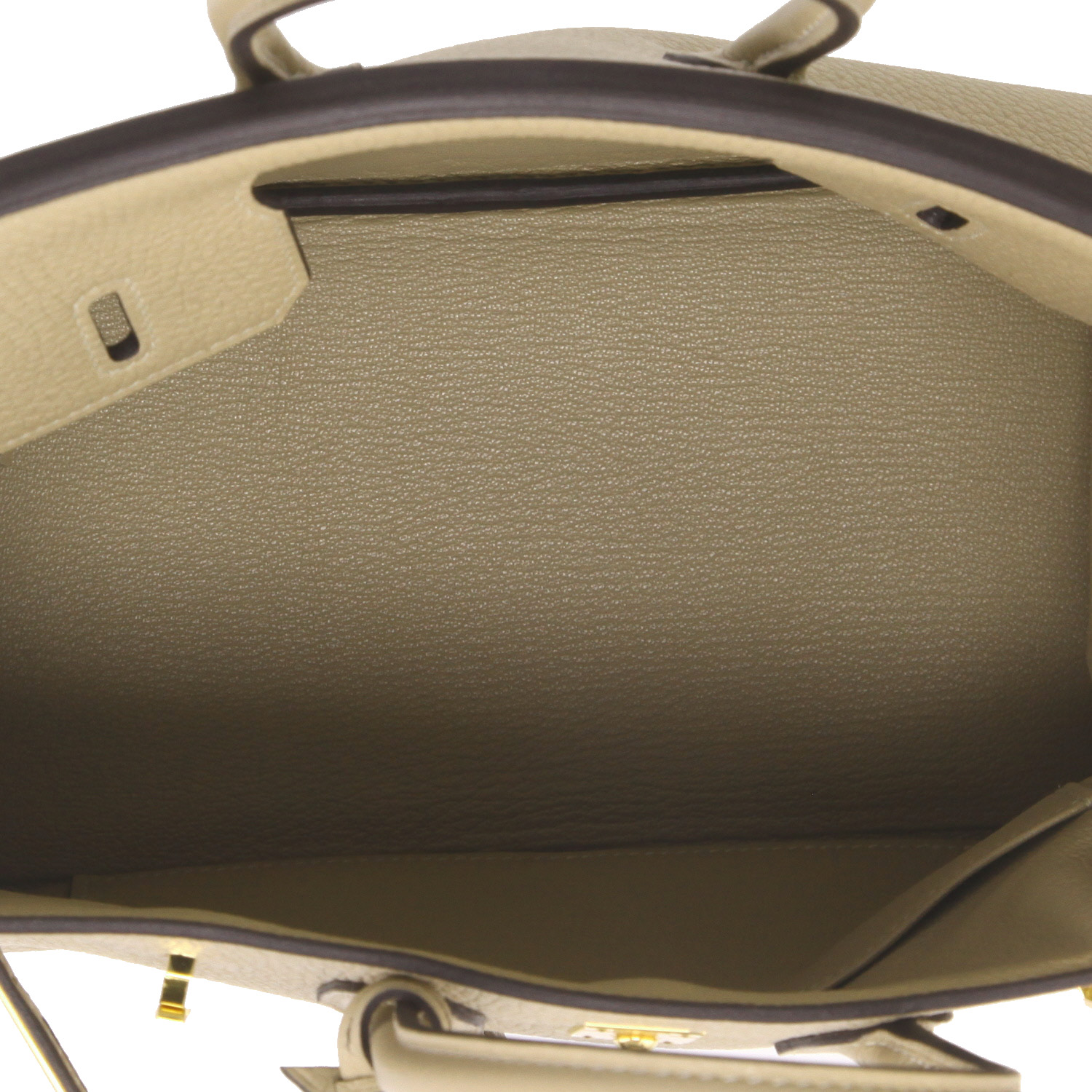 Borsa Hermès  Birkin 25 cm in pelle togo Trench - Detail D3