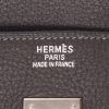 Bolso de mano Hermès  Birkin 35 cm en cuero taurillon clémence gris Graphite - Detail D2 thumbnail