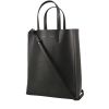 Celine  Cabas shopping bag  in grey grained leather - 00pp thumbnail