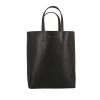 Celine  Cabas shopping bag  in grey grained leather - 360 thumbnail