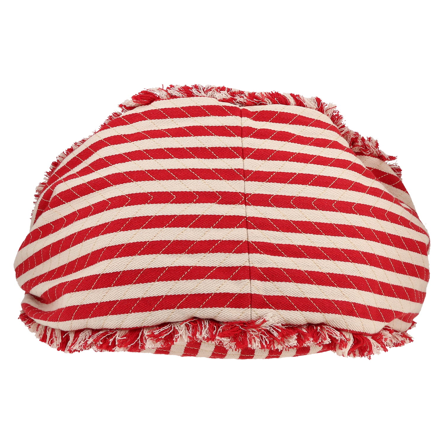 Sac à main Chanel   en toile rouge et blanche - Detail D1