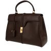 Celine  16 handbag  in brown leather - 00pp thumbnail