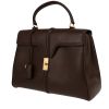 Celine  16 medium model  handbag  in brown leather - 00pp thumbnail