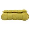 Bottega Veneta  Cassette handbag  in yellow suede - Detail D1 thumbnail