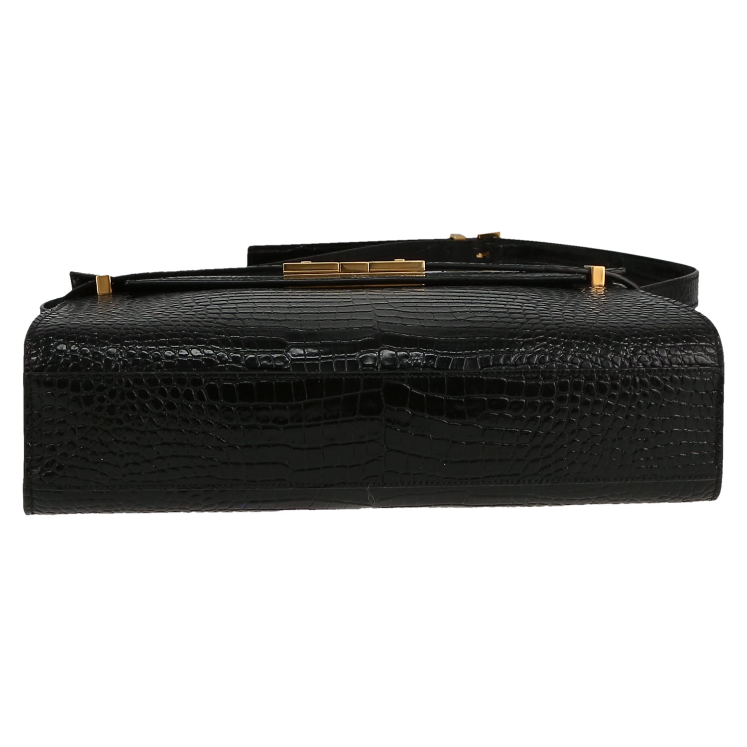 Borsa Saint Laurent  Manhattan in pelle nera - Detail D1