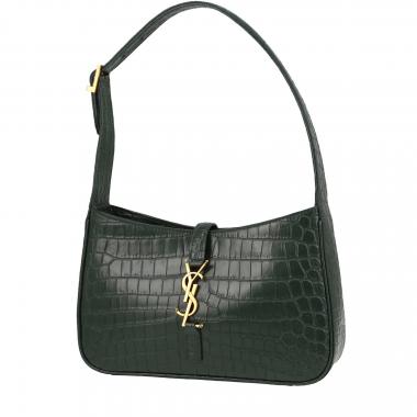 Borsa Saint Laurent  5 à 7 in pelle verde